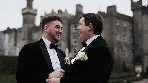 Ross and John Wedding Day
